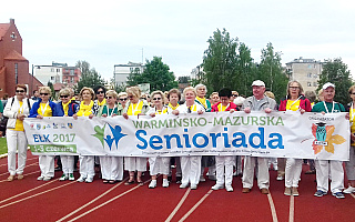 Seniorzy rywalizują sportowo w Ełku